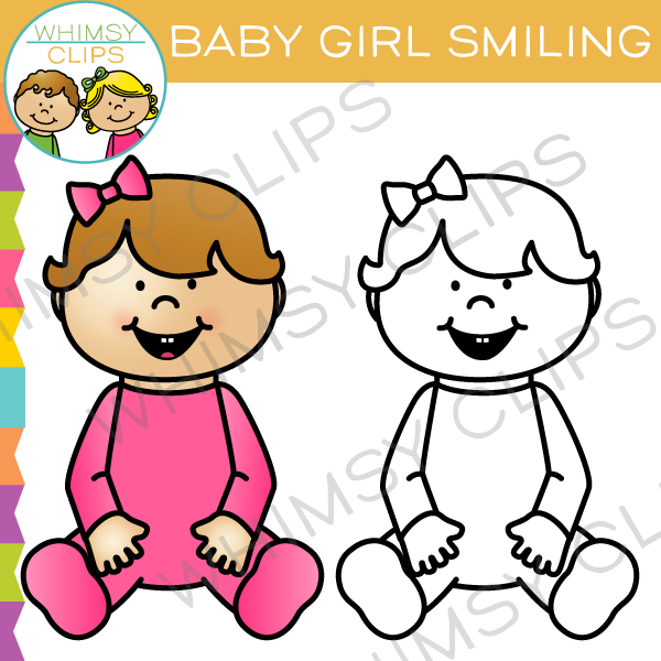 baby boy clip art black and white