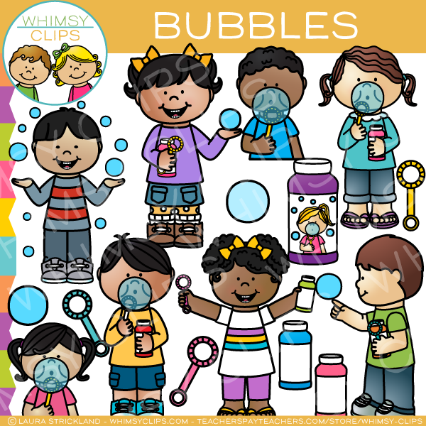 Kids Bubble Clip Art Images And Illustrations Whimsy Clips