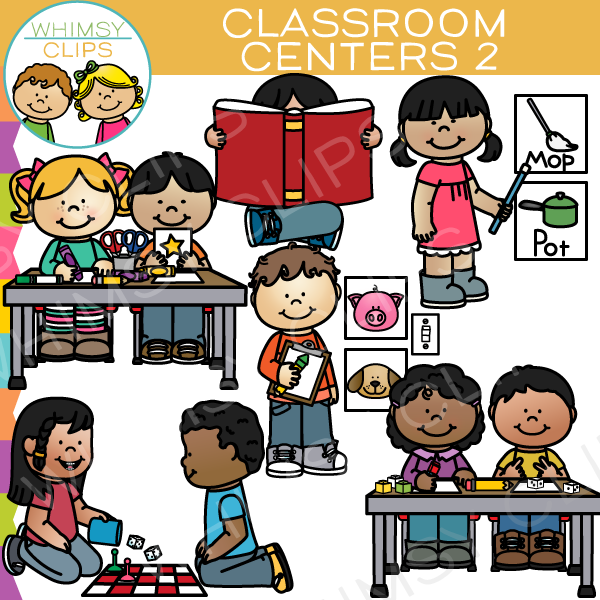 kindergarten centers clipart - photo #38