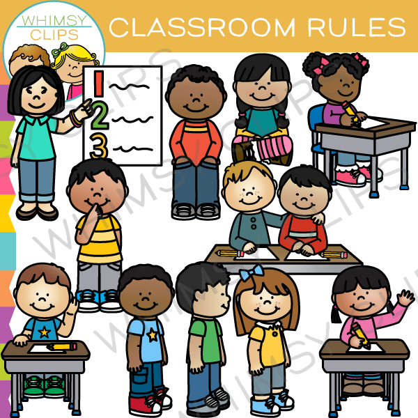 Classroom Rules Clip Art , Images & Illustrations | Whimsy ...