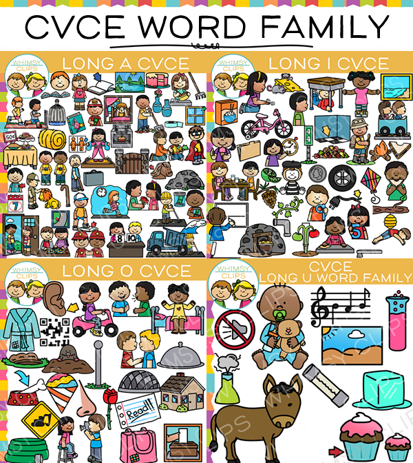 cvce-long-vowel-word-family-clip-art-images-illustrations-whimsy