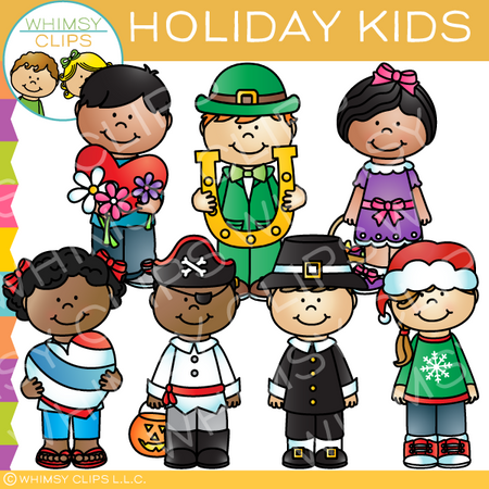 free kids clipart holidays