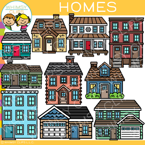 fact family house clipart picture