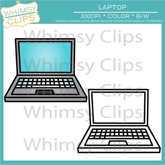 Laptop Computer Clip Art