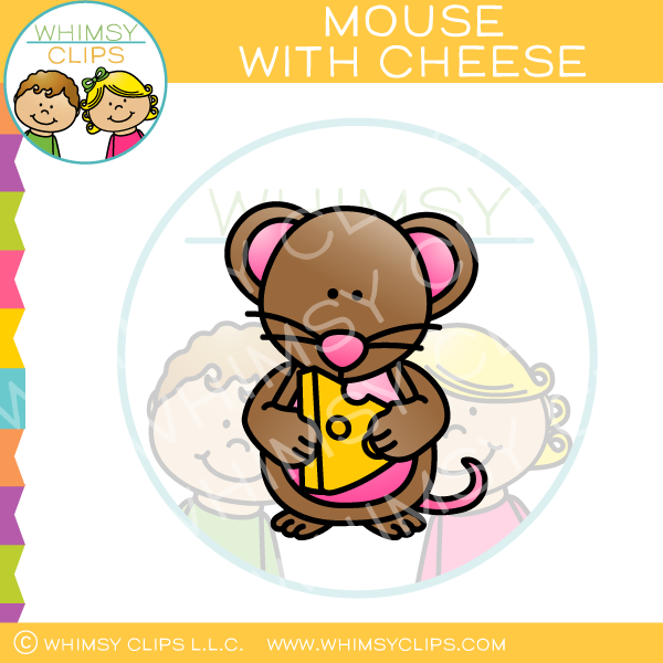 cute mouse clipart black and white