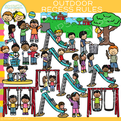 Outdoor Recess Rules Clip Art , Images & Illustrations | Whimsy Clips