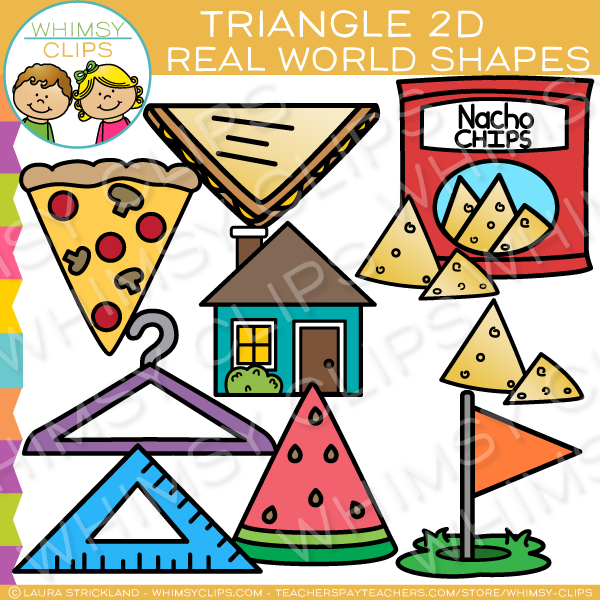 Triangle 2d Shapes Real Life Objects Clip Art Images And Illustrations