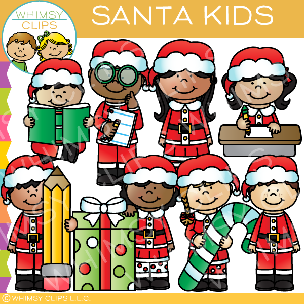 santy boy image clipart