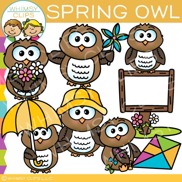 cute school owl clip art