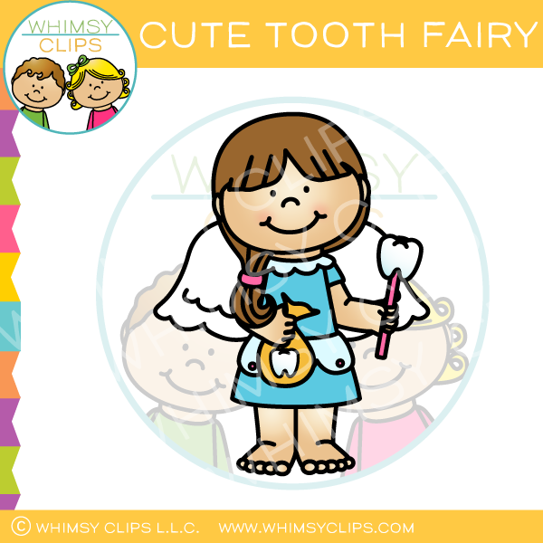 Cute Tooth Fairy Clip Art Images Illustrations Whimsy Clips