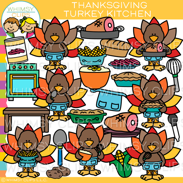 abc kitchen thanksgiving 2022 clipart