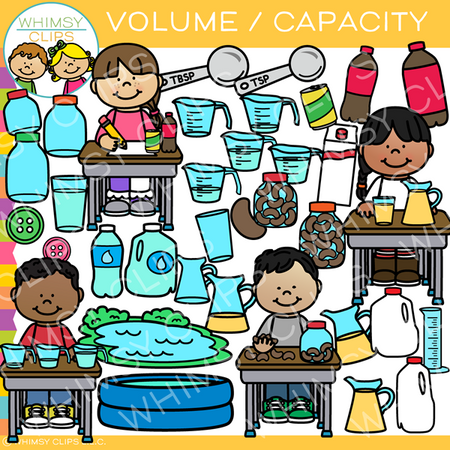 volume science clipart kids