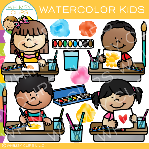 kid art class clipart