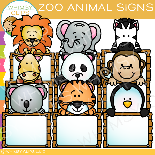 clipart of zoo