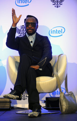 will.i.am with Escama bag