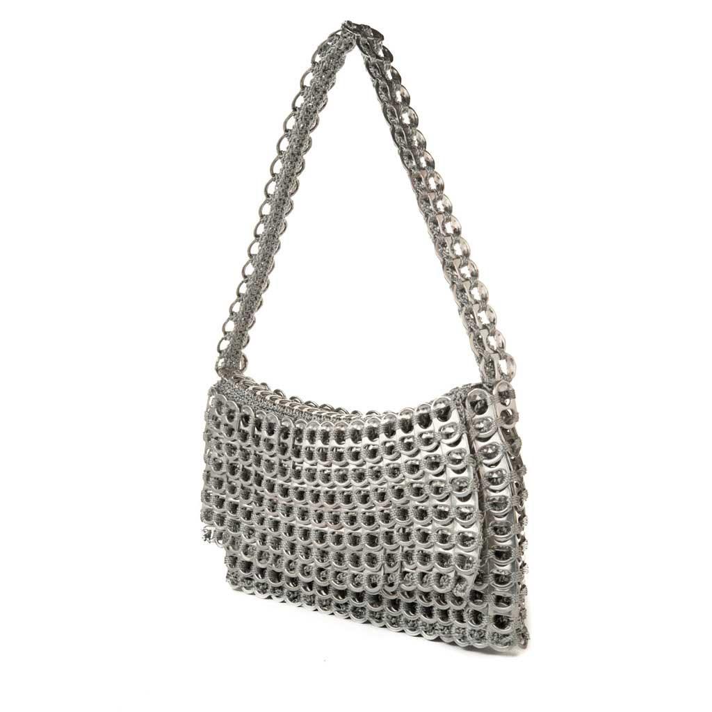 cheap silver evening bags