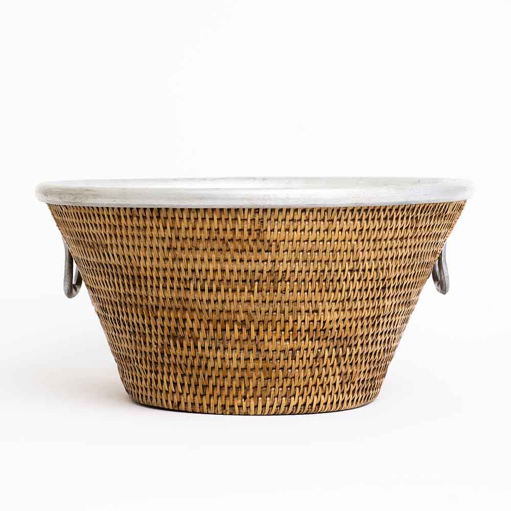 Woven Rattan Butler Tray - Pomegranate Inc.