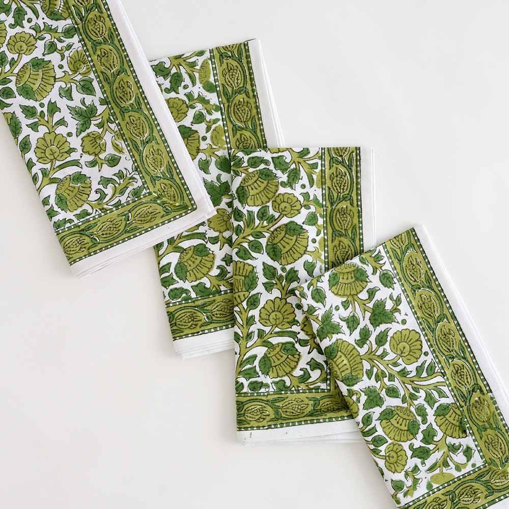 Beige tea table runner 90 x 30cm - The Jade Leaf