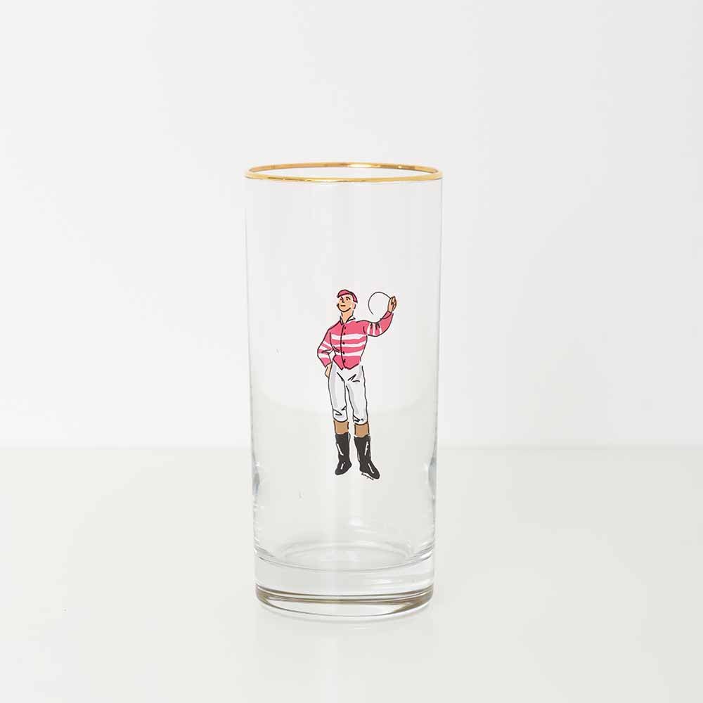 Black Pony Club Drinking Glass Set of 4