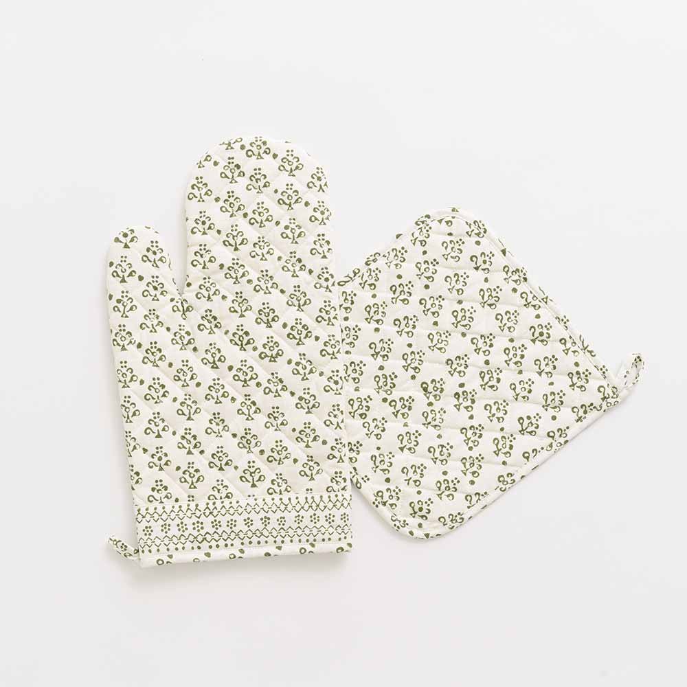 Now Designs and Danica Oven Mitts and Potholders - Artichoke OTR