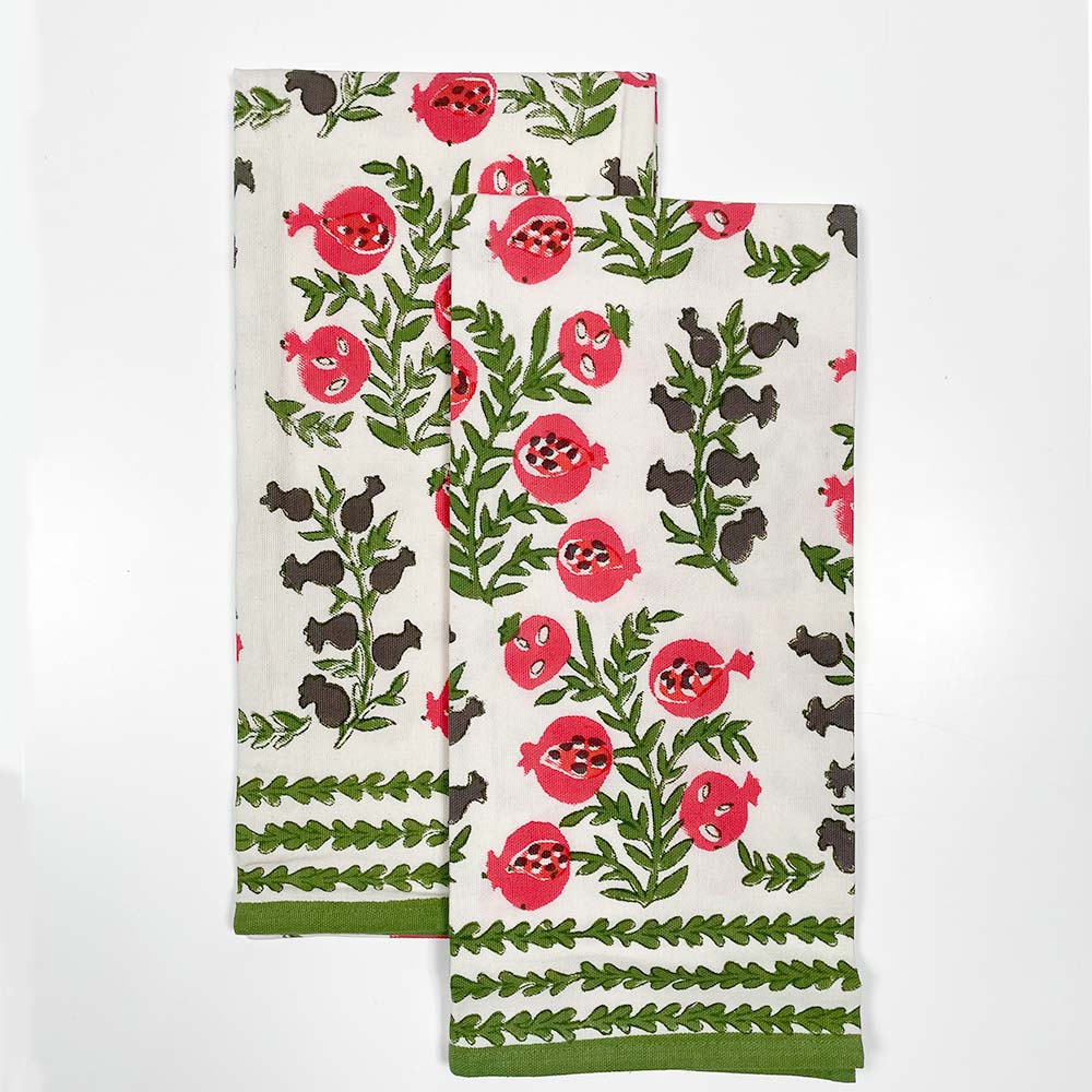 Orange Grove Tea Towels - Pomegranate Inc.