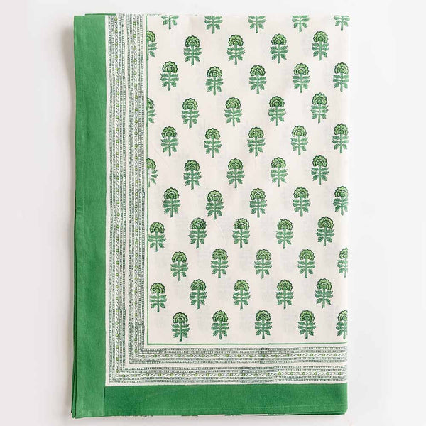 Updated Indian printed green Chardonnay Tablecloths Assorted sizes ...