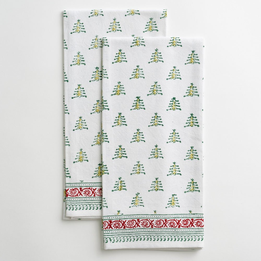 Tapestry Persimmon Tea Towels