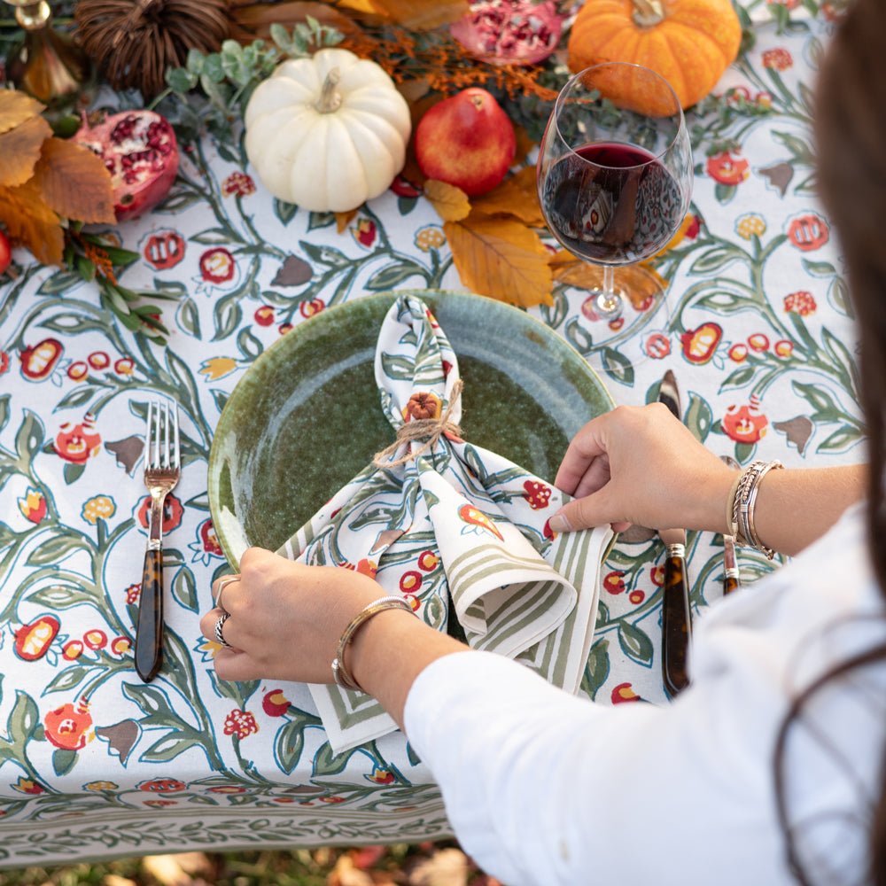 Orange Grove Tea Towels - Pomegranate Inc.