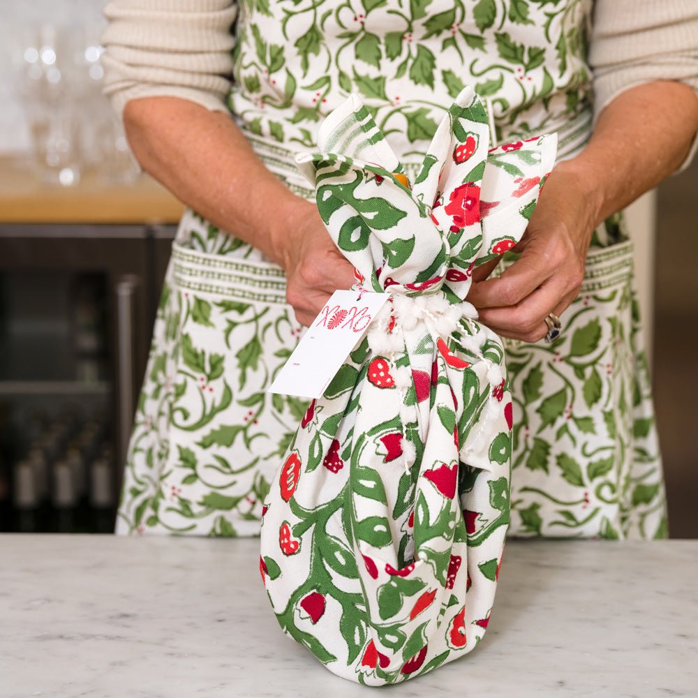 Green Tea Towel Set - Kitchen Towels + Accessories