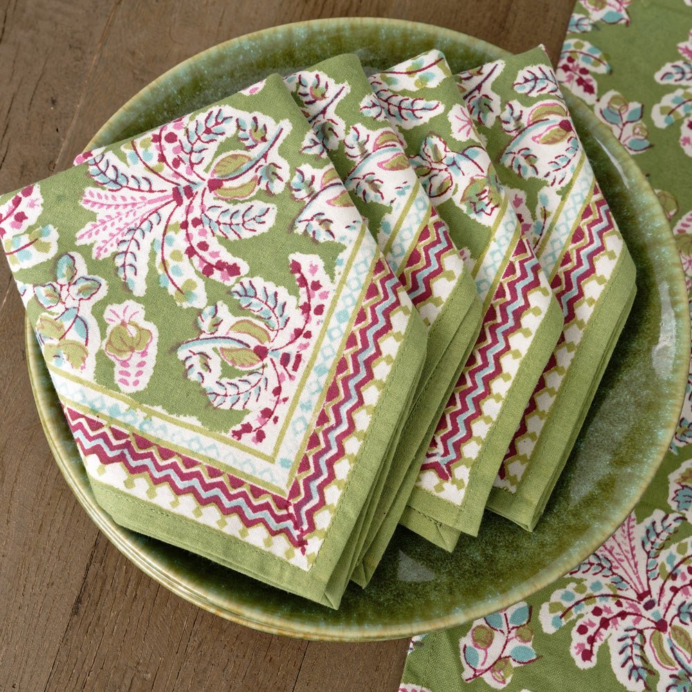 Palm + Perkins Upcycled Napkin Set