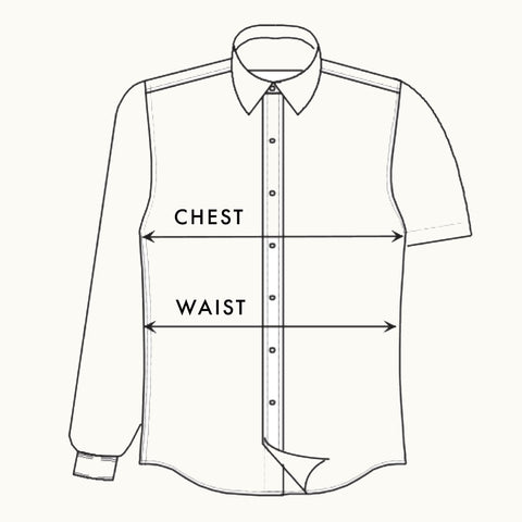 SHIRT SIZE CHART– – Lorenzo Uomo