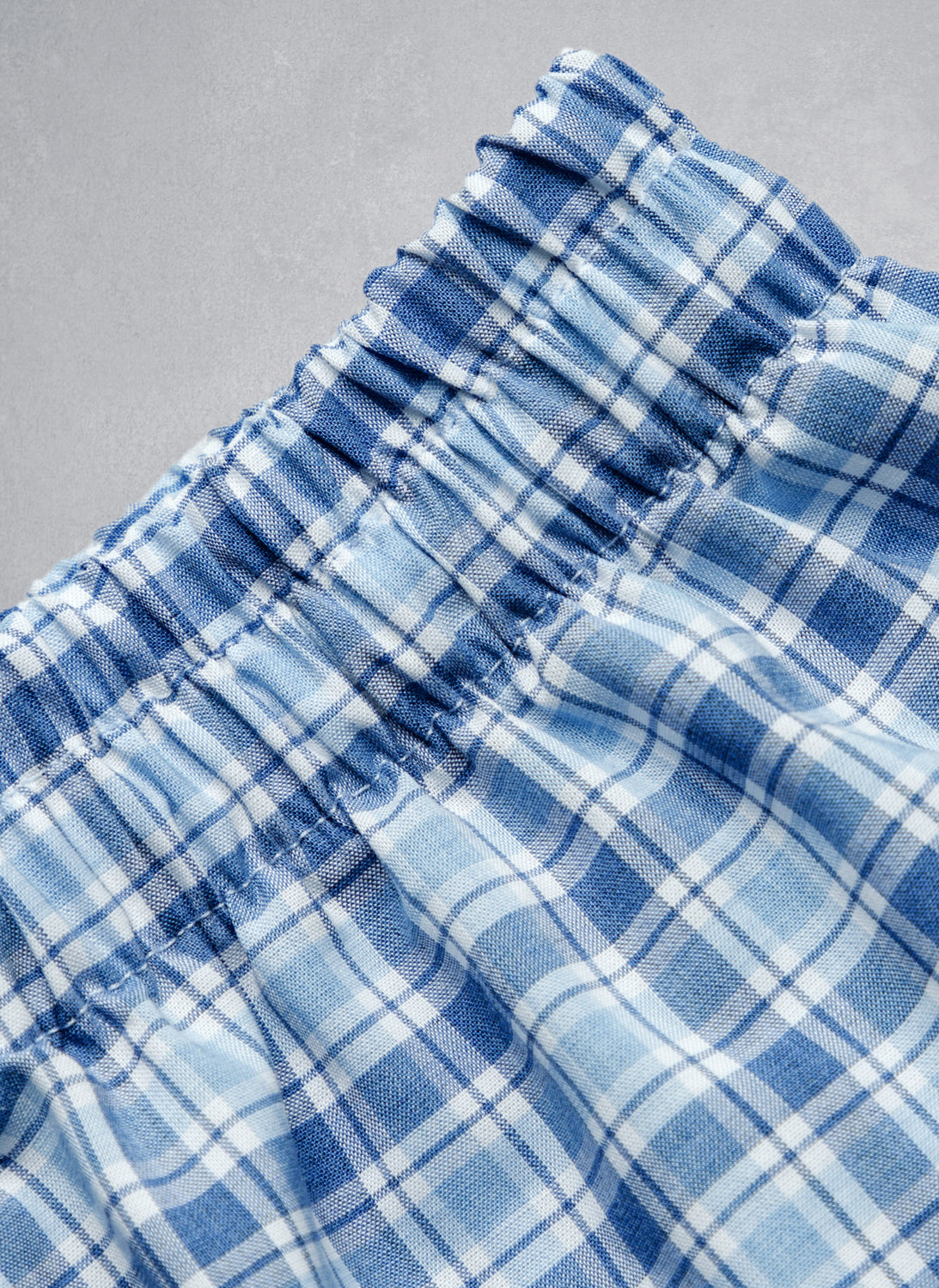 The Perfect Boxer Short in Blue Plaid