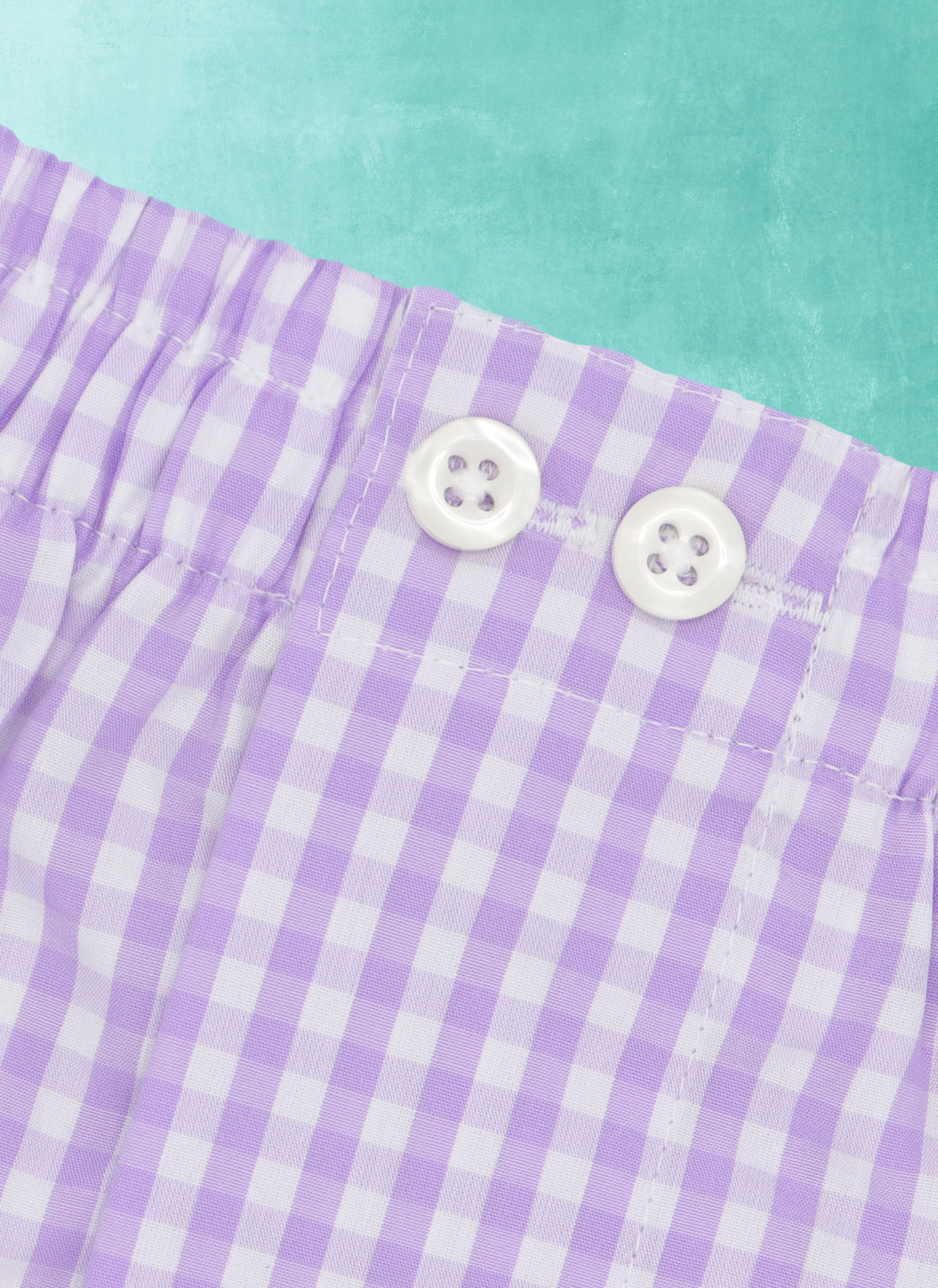 The Perfect Boxer Short in Medium Lavender Check