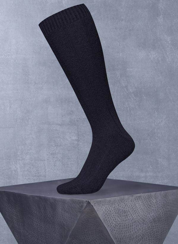 Fashionable Over-the-Knee Stockings with Cashmere