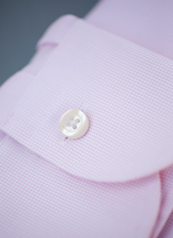 Liam Pink Lorenzo Textured Shirt Uomo – in