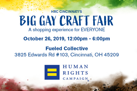 Big Gay Craft Fair info graphic