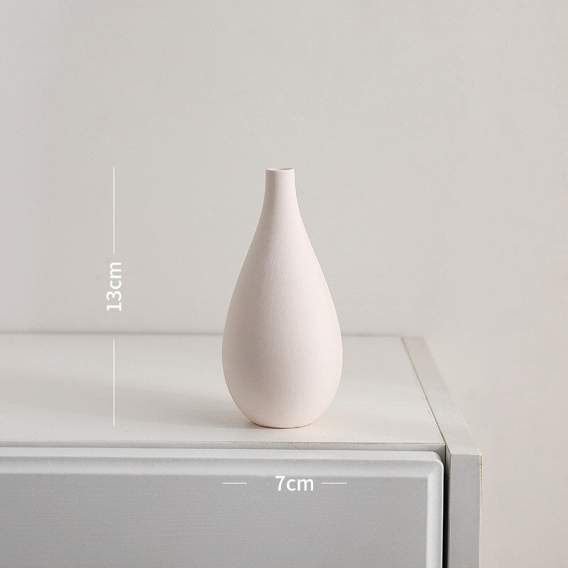 Minimalist Ceramic Pastel Vase-image-10