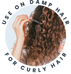 Use Pumpkin Seed Oil on Damp Curly Hair