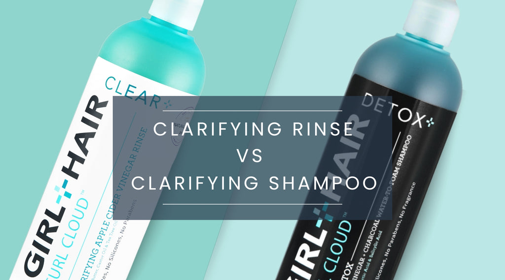 Clarifying Hair Rinse VS Clarifying Shampoo: What's the Difference?