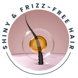 ACV Boosts shine and reduces frizzy hair