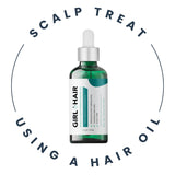 Scalp Treat using Daily Strengthening Hair OIl