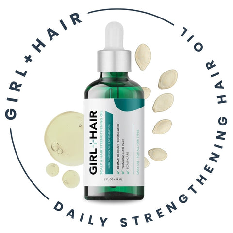 Girl+Hair Daily Scalp and Hair Strengthening Oil