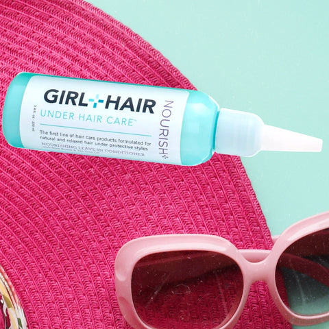 GIRL+HAIR Nourish conditioner on the Go