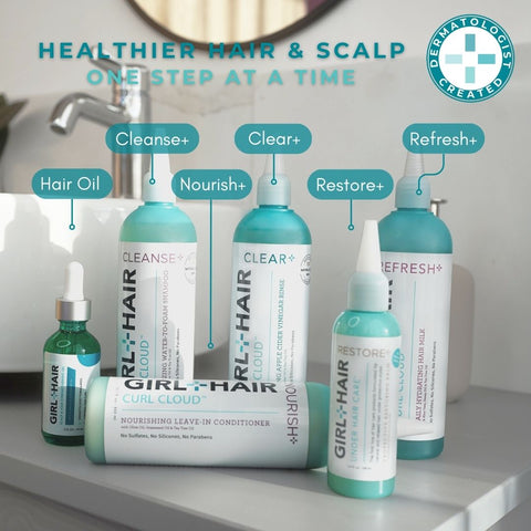 GirlandHair offers a range of products to build a hair care routine