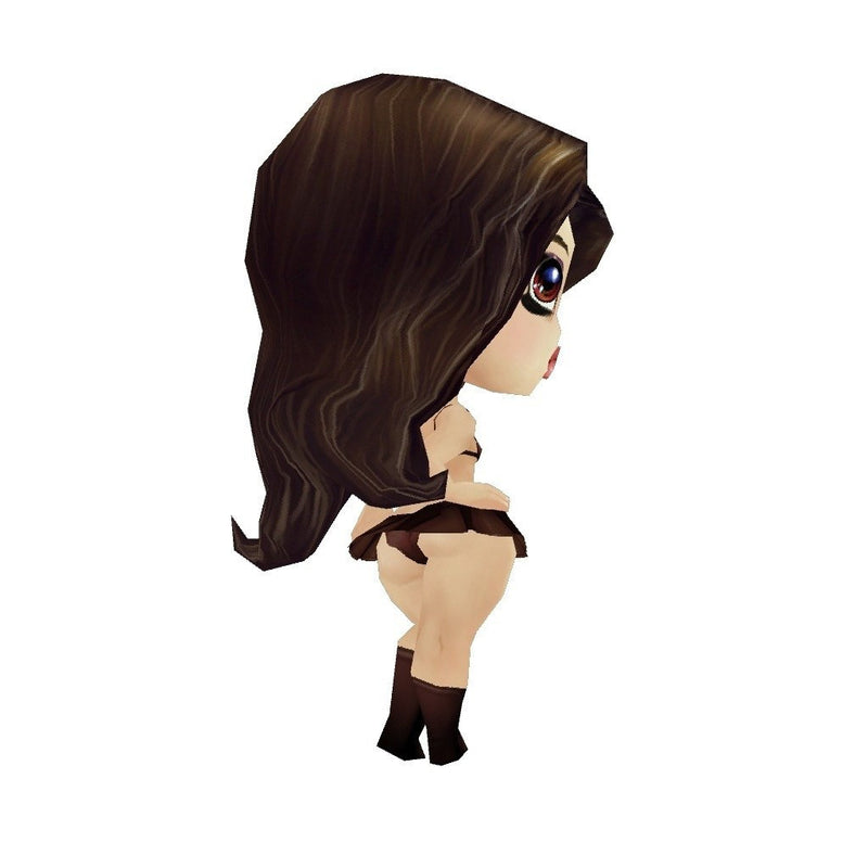 Chibi Girl Base 3D Characters