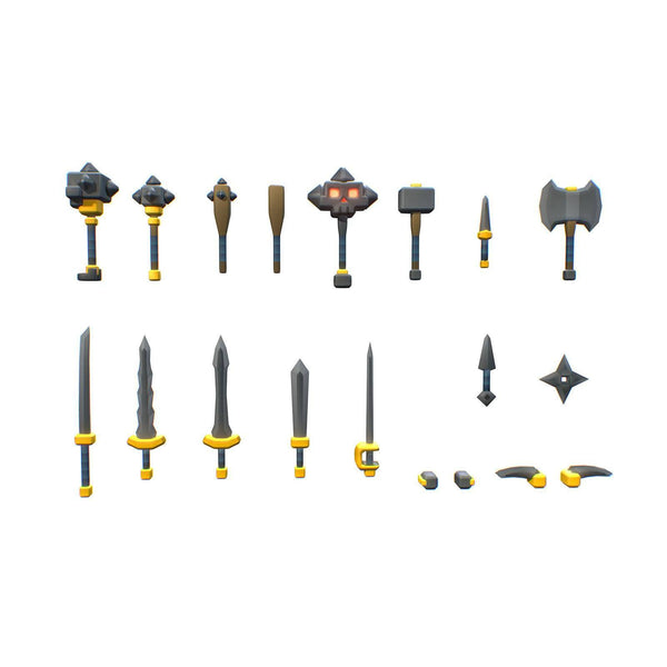 Low Poly Basic Weapon Set | Smashy Craft Series - Bitgem