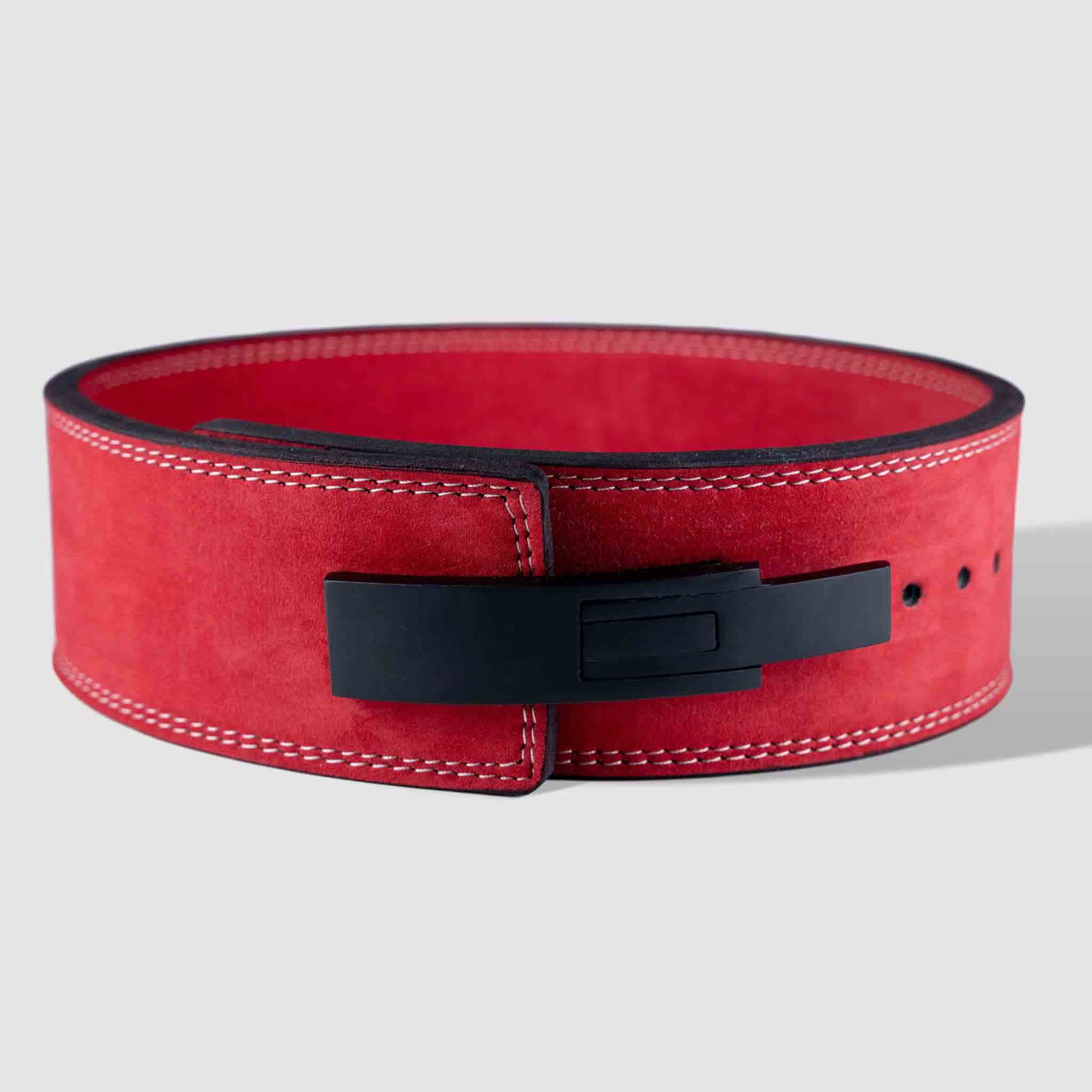Strength Shop 13mm Lever Belt - IPF Approved - Red - Powerlifting ...