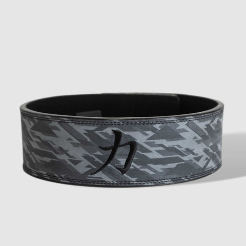 Inaka Power Lever Weightlifting Belt Gray Camo SIZE SMALL