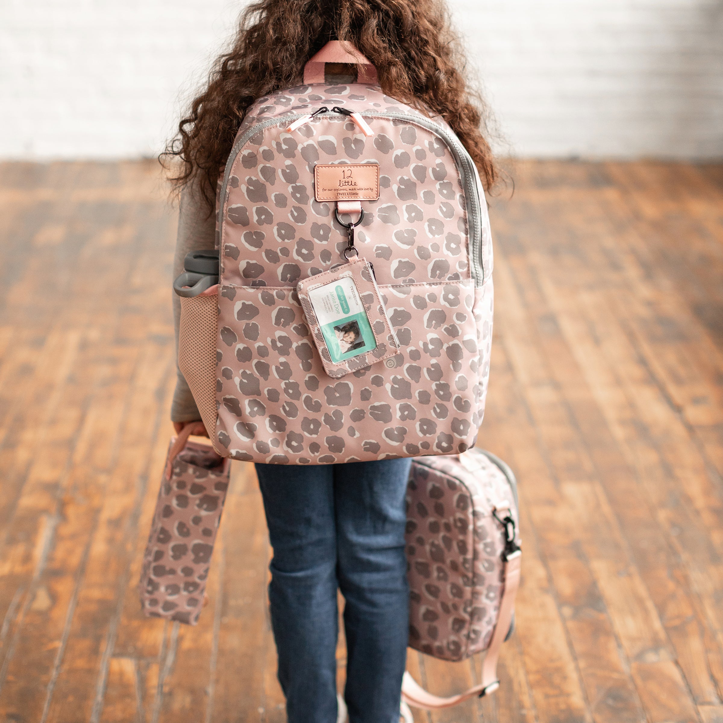 Adventure Backpack in Pink Leopard