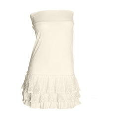 Classy vs Sassy Half Slip | cream, skirt extenders, Peekaboo Chic | Modest Layering Apparel for women